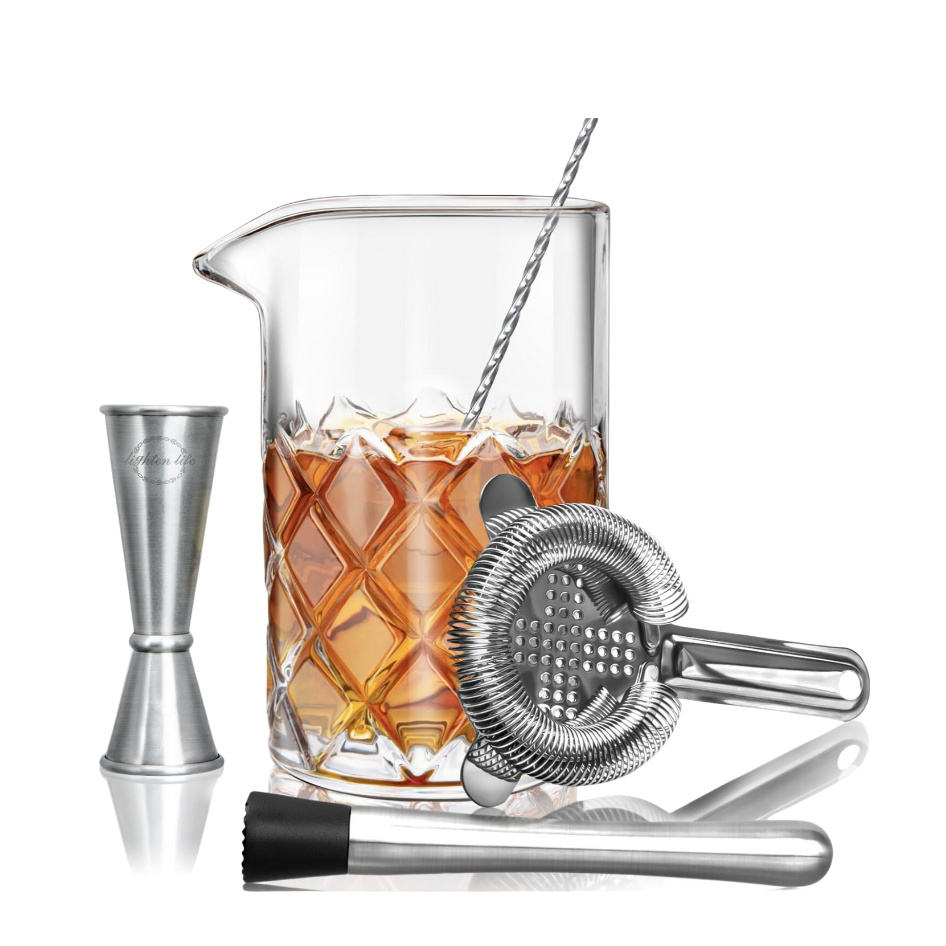 Cocktail Mixing Glass Set | What We are Shopping at Amazon This Month